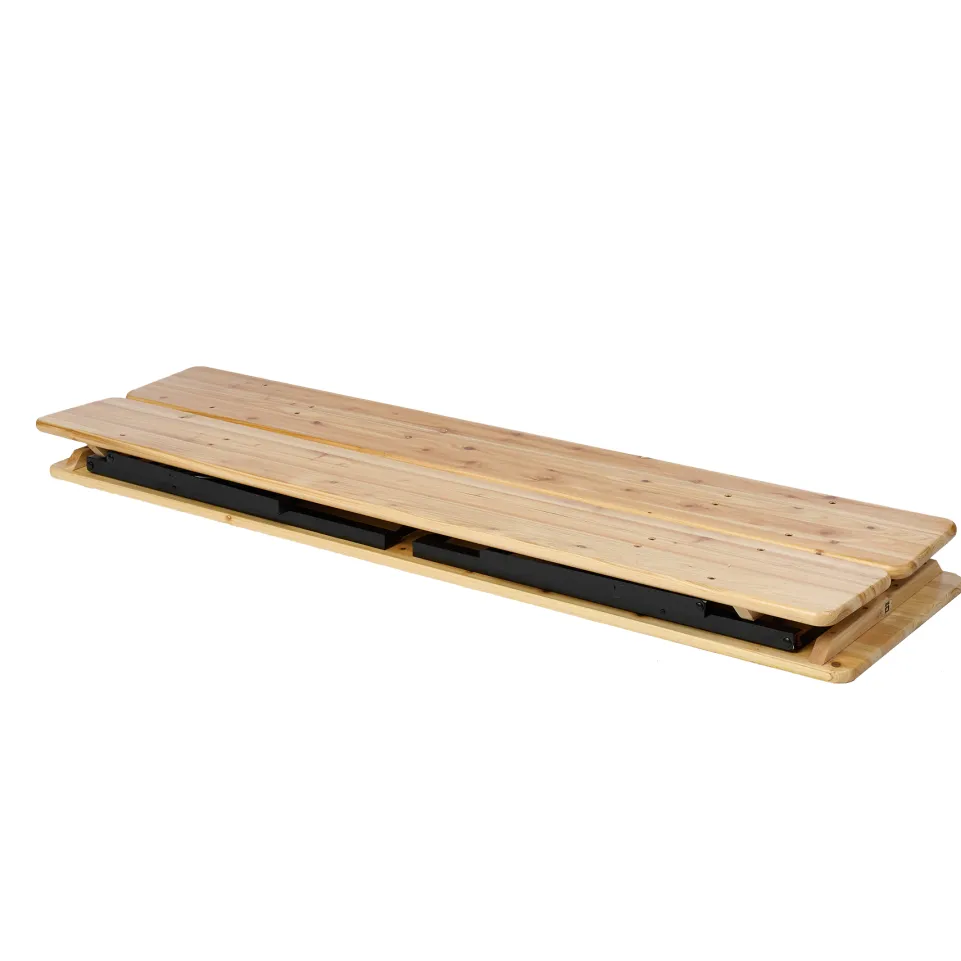 BIXENTE Bierzeltgarnitur 170 cm klappbar inkl. Schirmhalterung 3-tlg. Set