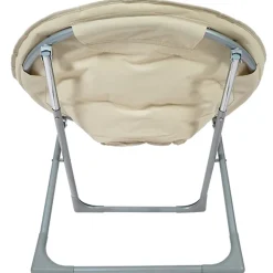 BIXENTE faltbarer Lounge Klappsessel creme