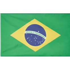 Brasilien Flagge MUWO "Nations Together" 90 x 150 cm