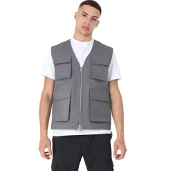 BRAVE SOUL® Radar Utility Herren Cargo Weste MJK-RADAR-1