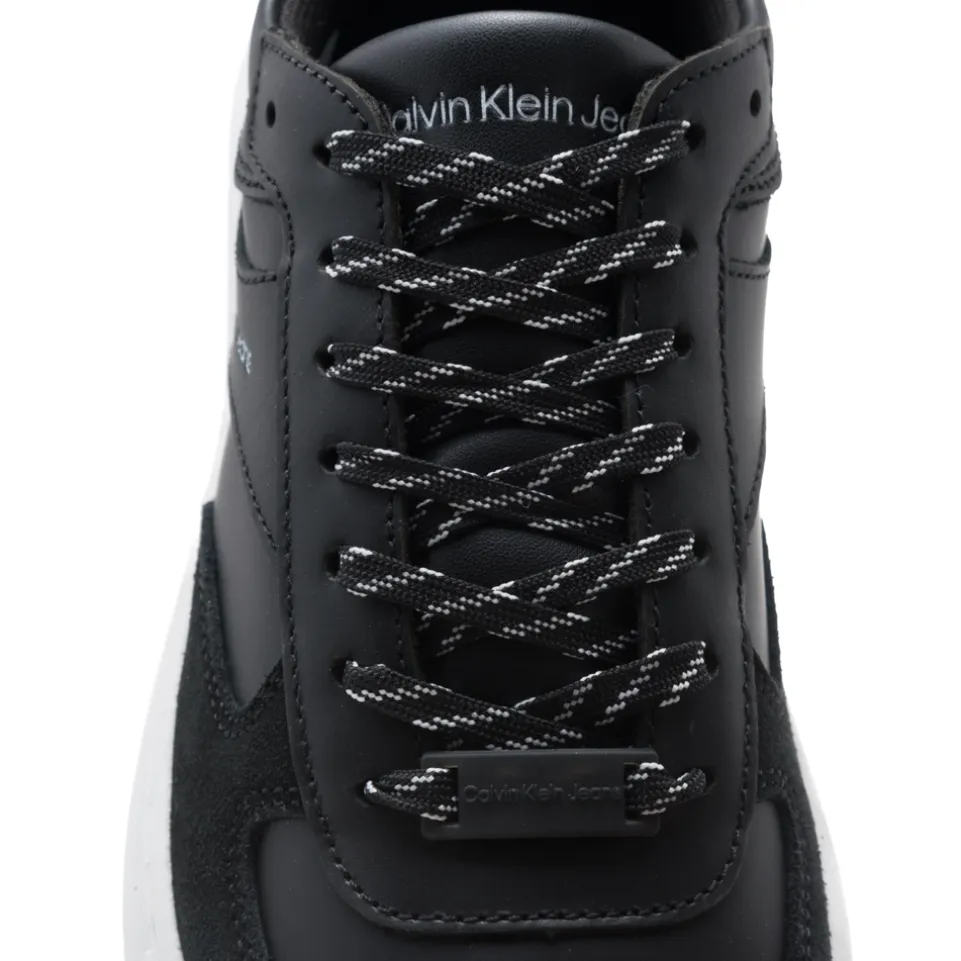Calvin Klein Jeans Chunky Cupsole 1 Damen Leder Sneaker YW0YW00510BDS