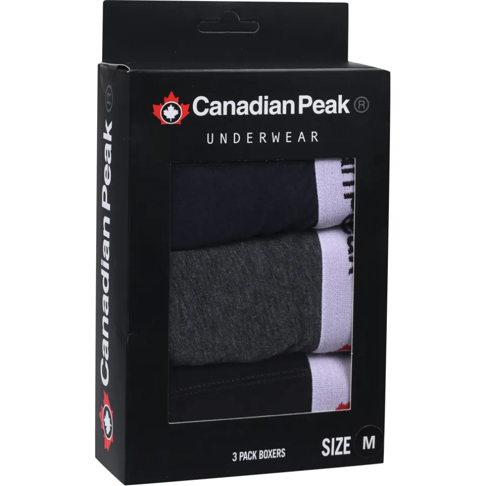 Canadian Peak Herren Boxershorts 3er-Pack CPB-04
