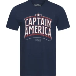 Captain America Archieve Herren T-Shirt FCMTS060NVY