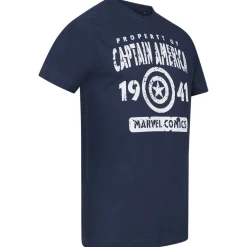 Captain America MARVEL Property Herren T-Shirt FBMTS657NVY