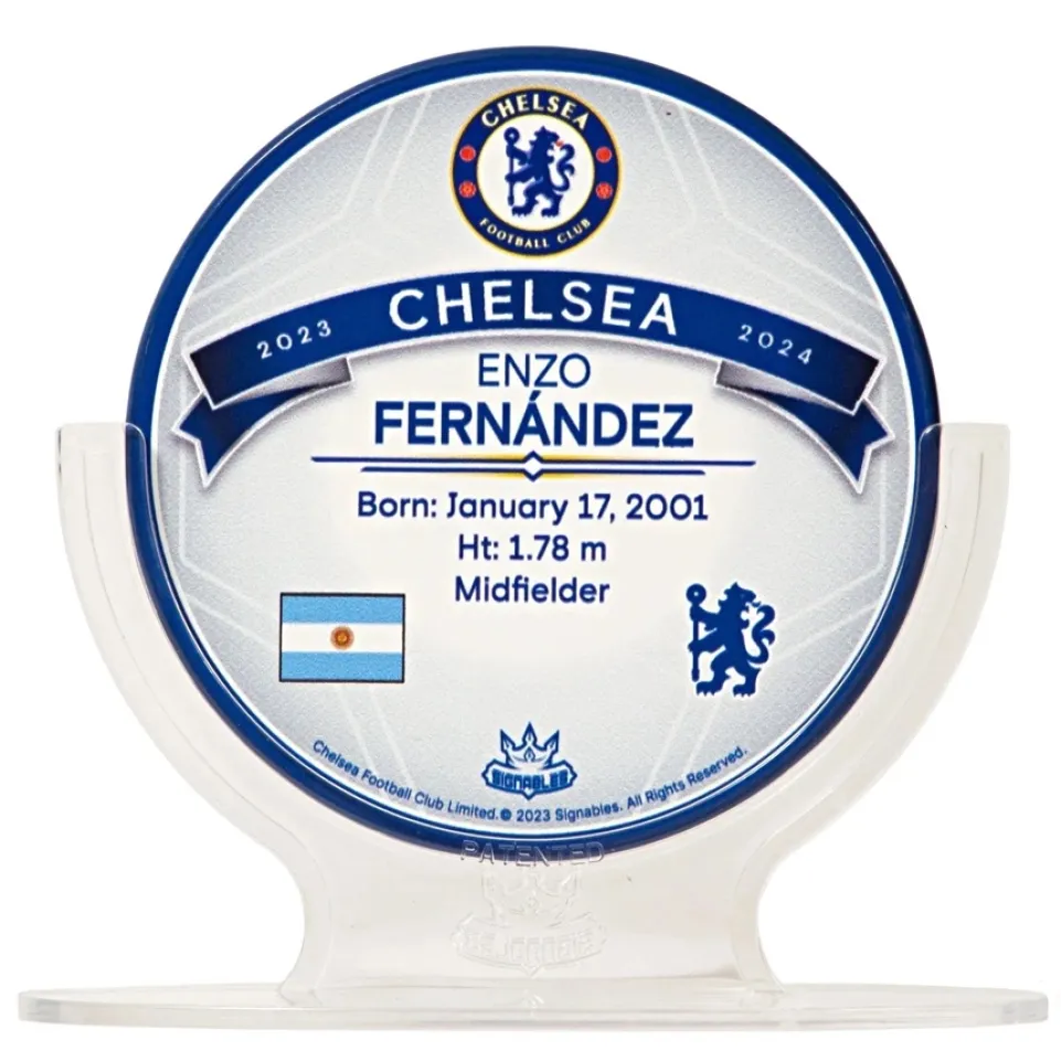 Chelsea FC Enzo Fernandez #8 Fußball Sammlerstück 14 cm 850056417068