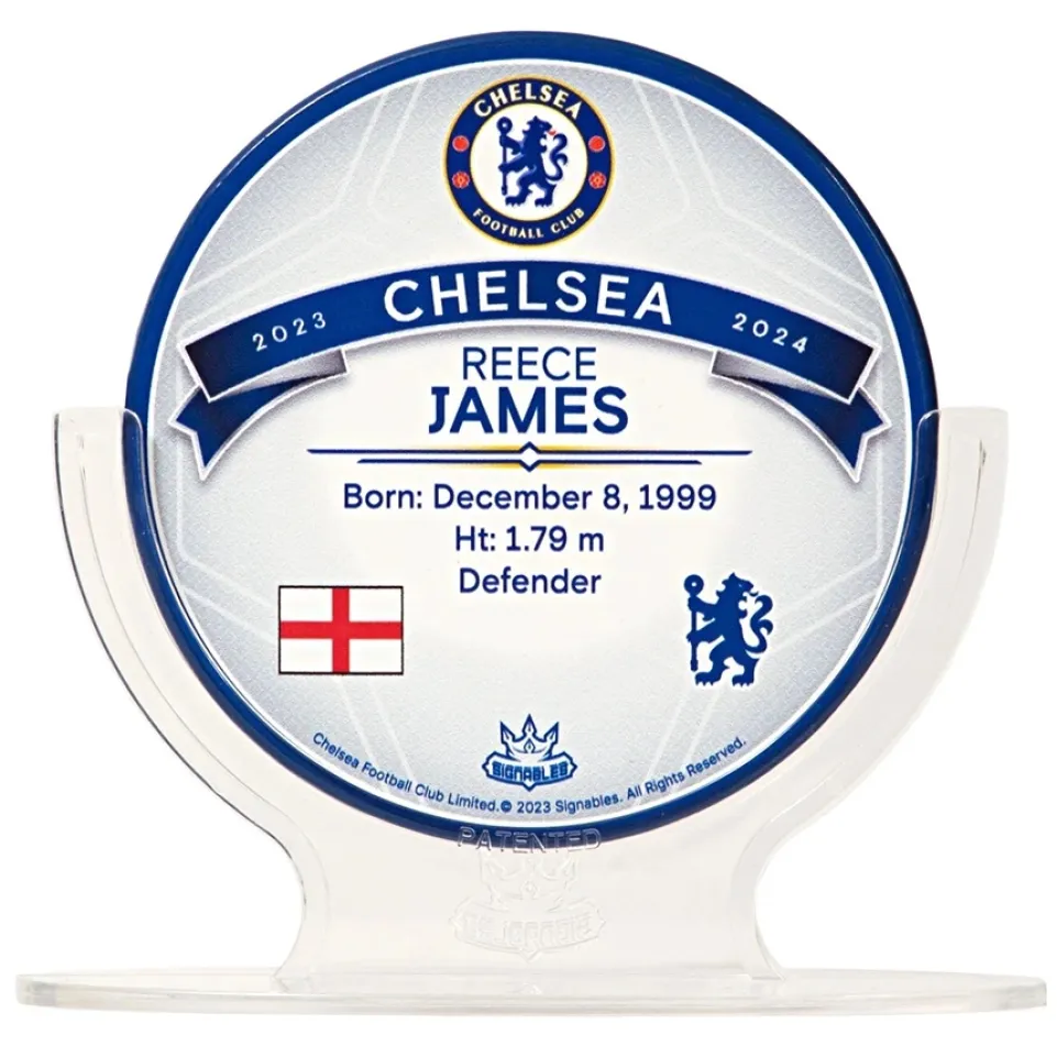 Chelsea FC Reece James #24 Fußball Sammlerstück 14 cm 850056417075
