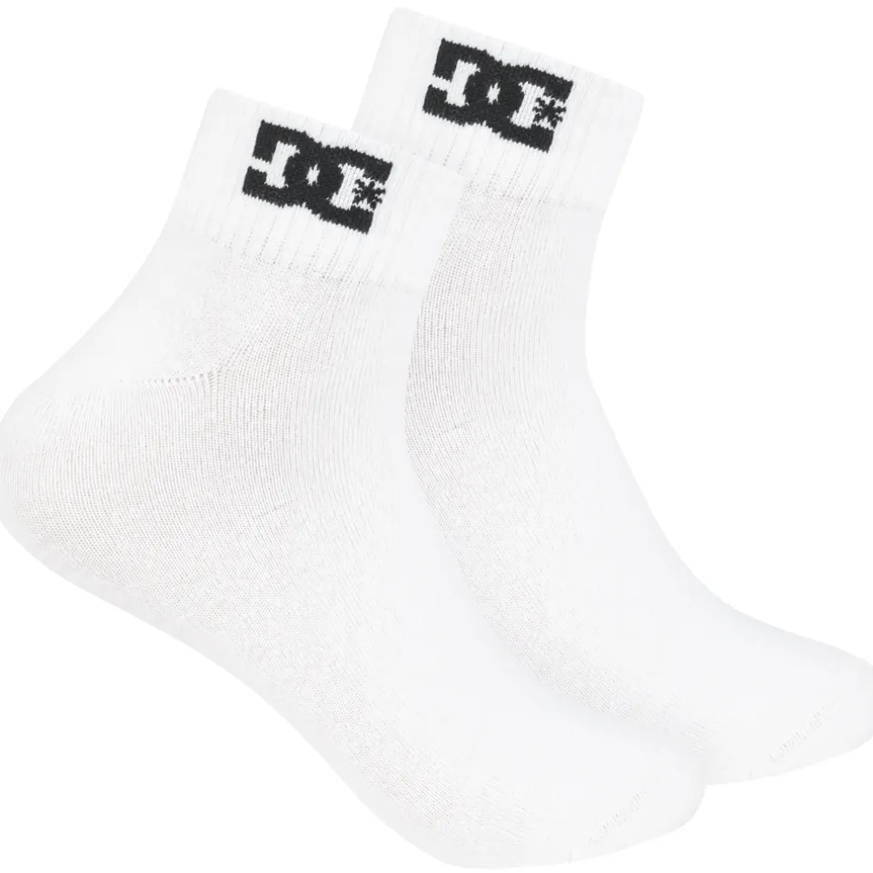 DC Shoes Quarter Unisex Socken 3 Paar weiß DC-21 QUARTER