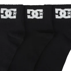 DC Shoes Quarter Unisex Socken 3 Paar schwarz DC-22 QUARTER