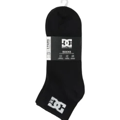 DC Shoes Quarter Unisex Socken 3 Paar schwarz DC-22 QUARTER