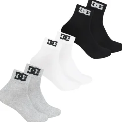 DC Shoes Quarter Unisex Socken 3 Paar multi DC-23 QUARTER