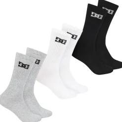 DC Shoes Sport Crew Unisex Socken 3 Paar multi DC-03 CREW