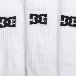 DC Shoes Sport Crew Unisex Socken 3 Paar weiß DC-01 CREW