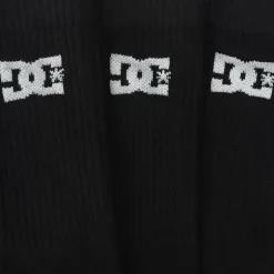 DC Shoes Sport Crew Unisex Socken 3 Paar schwarz DC-02 CREW