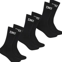 DC Shoes Sport Crew Unisex Socken 3 Paar schwarz DC-02 CREW
