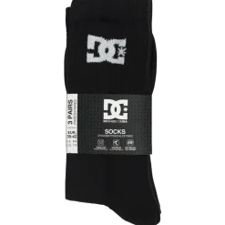DC Shoes Sport Crew Unisex Socken 3 Paar schwarz DC-02 CREW