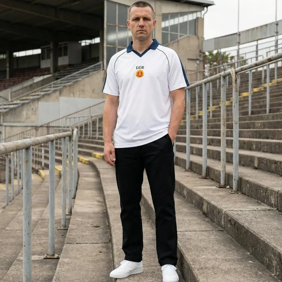 DDR "Retro History" JELEX Herren Auswärts Trikot
