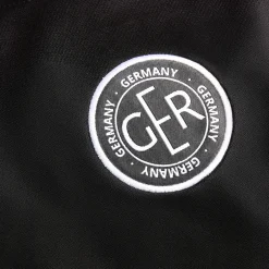 Deutschland Retro Herren Trikot schwarz