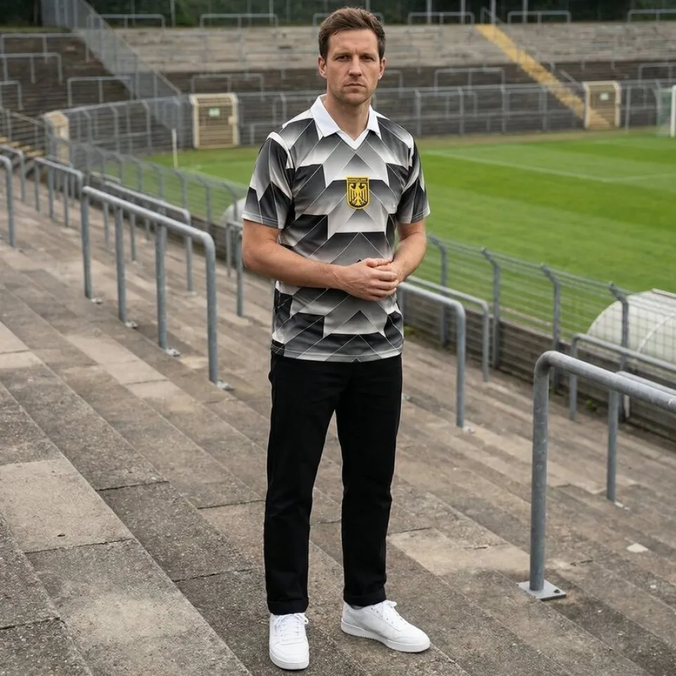 Deutschland "Retro History" JELEX Herren Ausweich Trikot