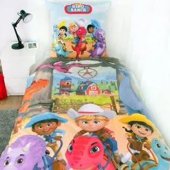 Dino Ranch Bettwäsche Set 135 x 200 cm + 80 x 80 cm 4434601050