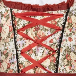 Dirndl Damen Oktoberfest-Kostüm MIESEPETER® weinrot