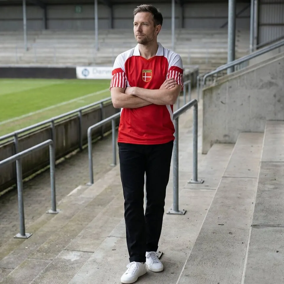 Dänemark "Retro History" JELEX Herren Trikot