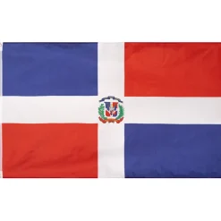 Dominikanische Republik Flagge MUWO "Nations Together" 90 x 150 cm