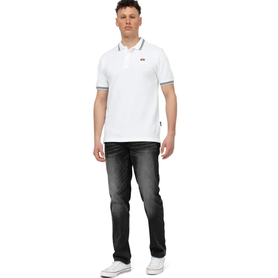 ellesse Dioran Twin Tipped Herren Polo-Shirt SBS22445-WHITE