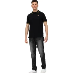ellesse Dioran Twin Tipped Herren Polo-Shirt SBS22445-BLACK/GOLD