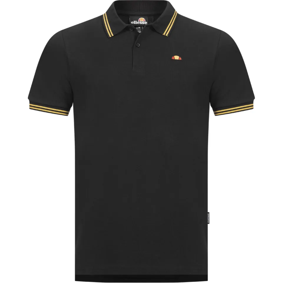 ellesse Dioran Twin Tipped Herren Polo-Shirt SBS22445-BLACK/GOLD