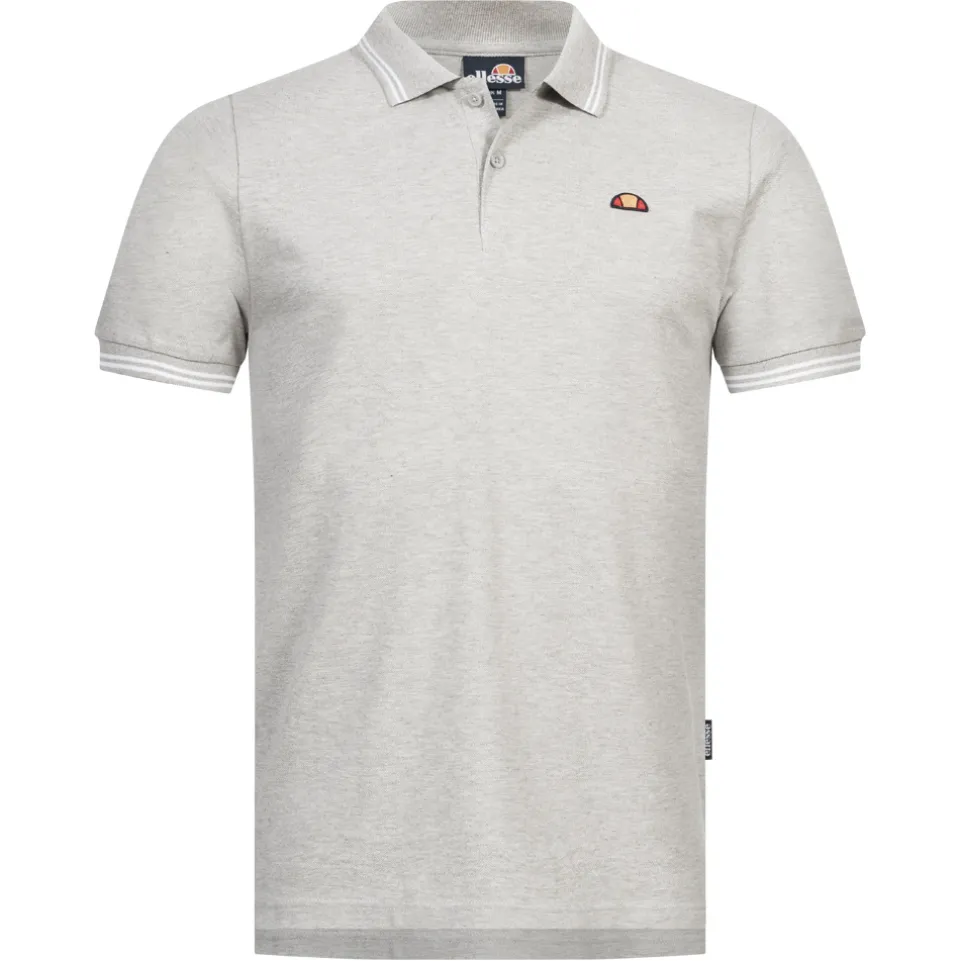 ellesse Dioran Twin Tipped Herren Polo-Shirt SBS22445-GREY-MARL
