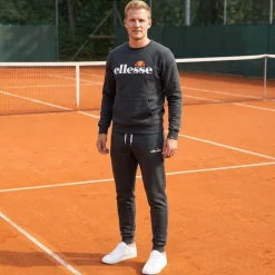 ellesse Kanya Crew Herren Sweatshirt SOP24044-Dk Grey