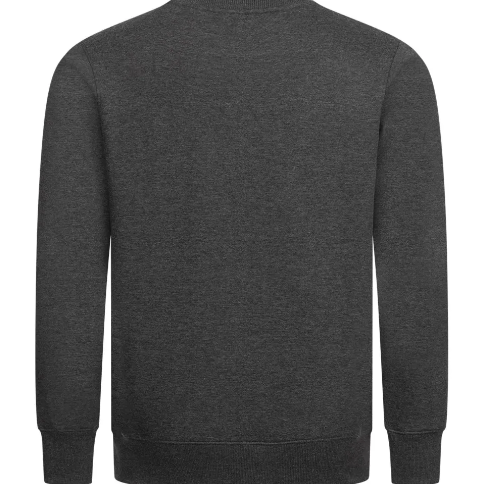 ellesse Kanya Crew Herren Sweatshirt SOP24044-Dk Grey