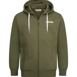 ellesse Klemerio Full Zip Herren Kapuzen Sweatjacke SOP23857-Khaki