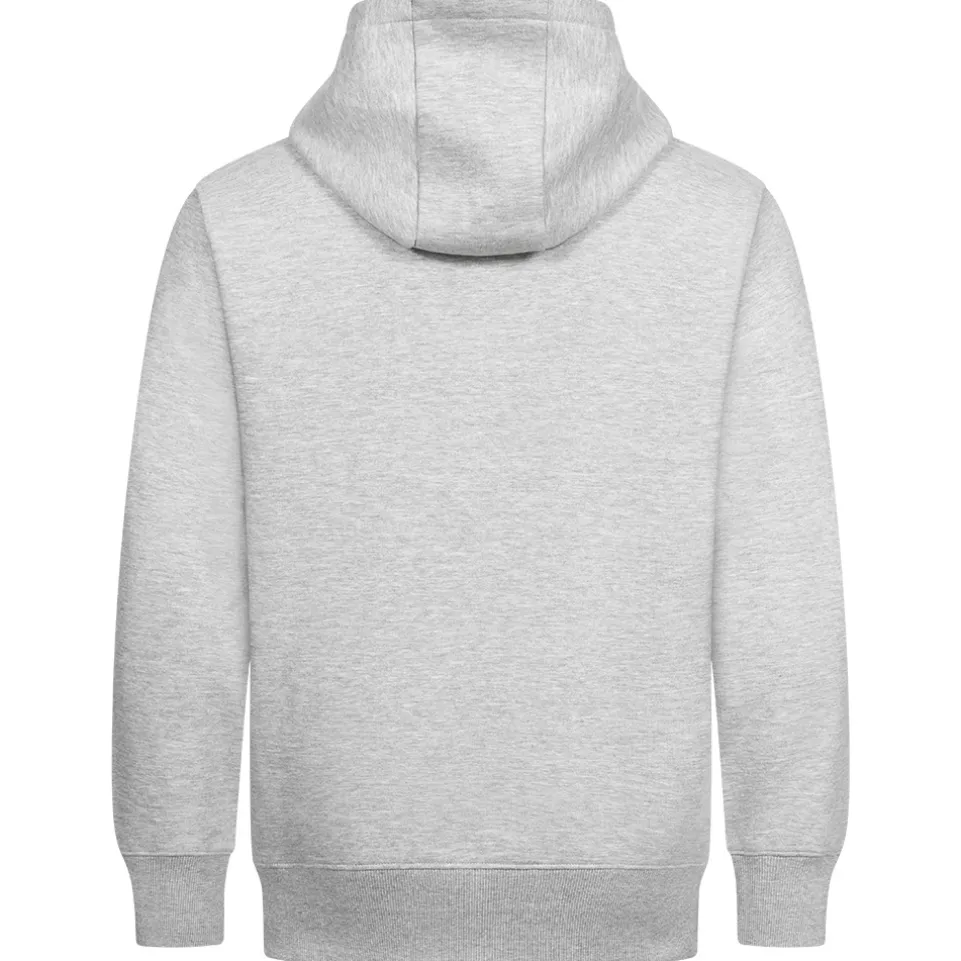 ellesse Klemerio Full Zip Herren Kapuzen Sweatjacke SOP23857-Lt Grey Marl