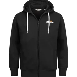 ellesse Klemerio Full Zip Herren Kapuzen Sweatjacke SOP23857-Black