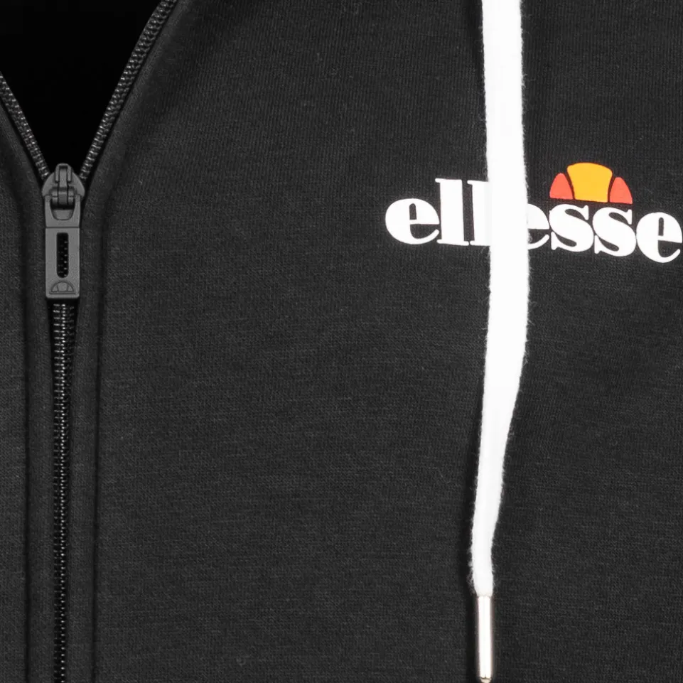 ellesse Klemerio Full Zip Herren Kapuzen Sweatjacke SOP23857-Black