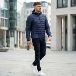 ellesse Mazzarino Herren Winterjacke SOP23829-Navy