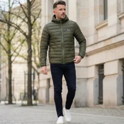 ellesse Mazzarino Herren Winterjacke SOP23829-Khaki