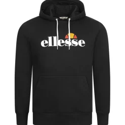 ellesse Monesiglio Hoody Herren Kapuzen Sweatshirt SOP23865-Black