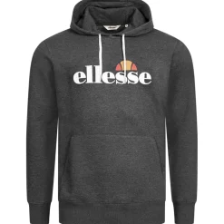 ellesse Monesiglio Hoody Herren Kapuzen Sweatshirt SOP23865-Dk Grey
