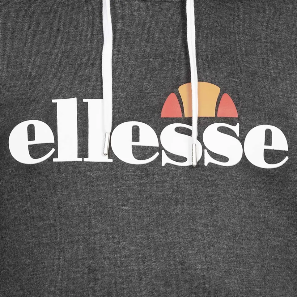 ellesse Monesiglio Hoody Herren Kapuzen Sweatshirt SOP23865-Dk Grey
