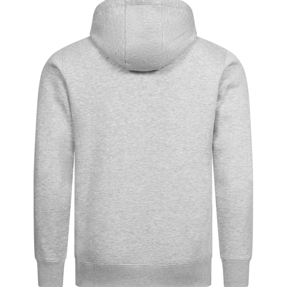 ellesse Monesiglio Hoody Herren Kapuzen Sweatshirt SOP23865-Lt Grey Marl