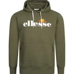 ellesse Monesiglio Hoody Herren Kapuzen Sweatshirt SOP23865-Khaki