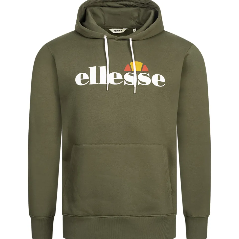 ellesse Monesiglio Hoody Herren Kapuzen Sweatshirt SOP23865-Khaki
