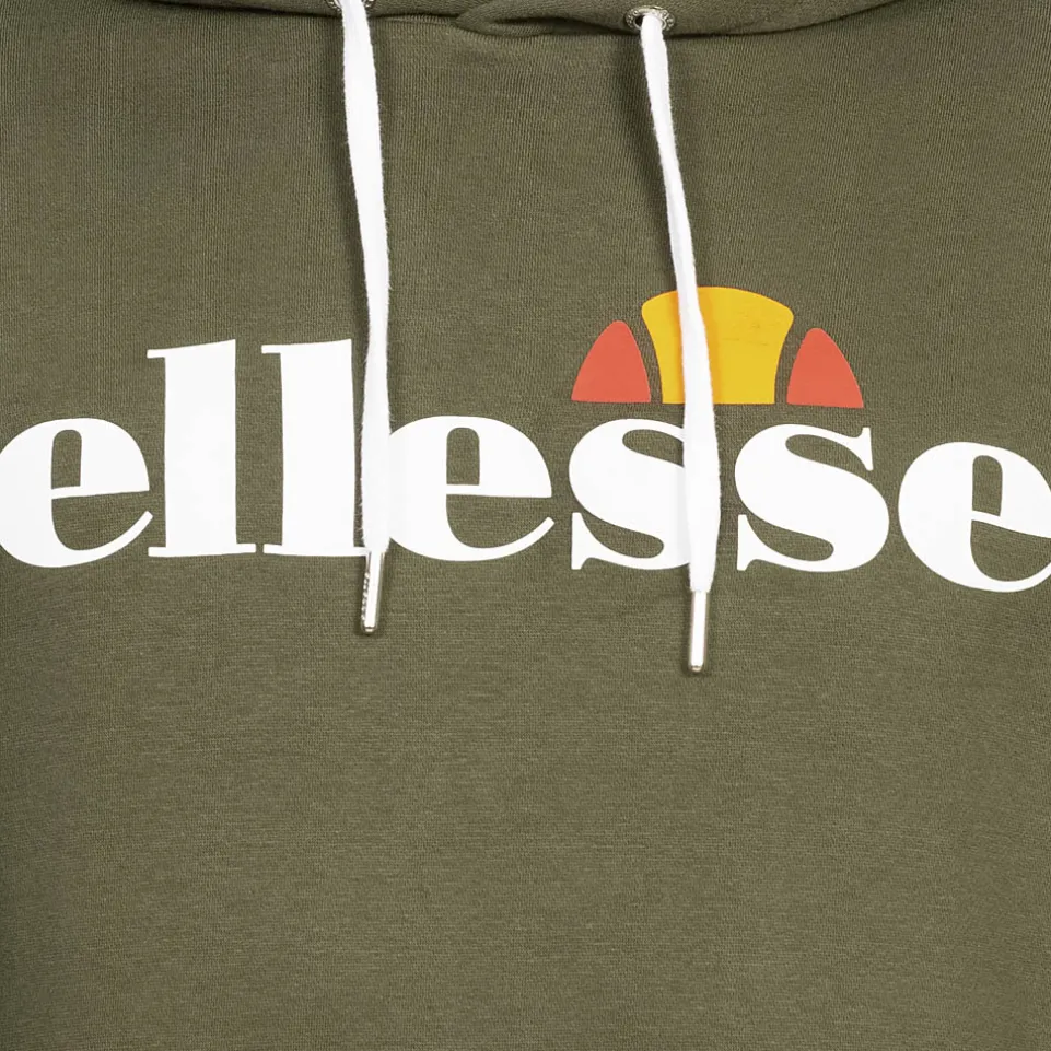 ellesse Monesiglio Hoody Herren Kapuzen Sweatshirt SOP23865-Khaki