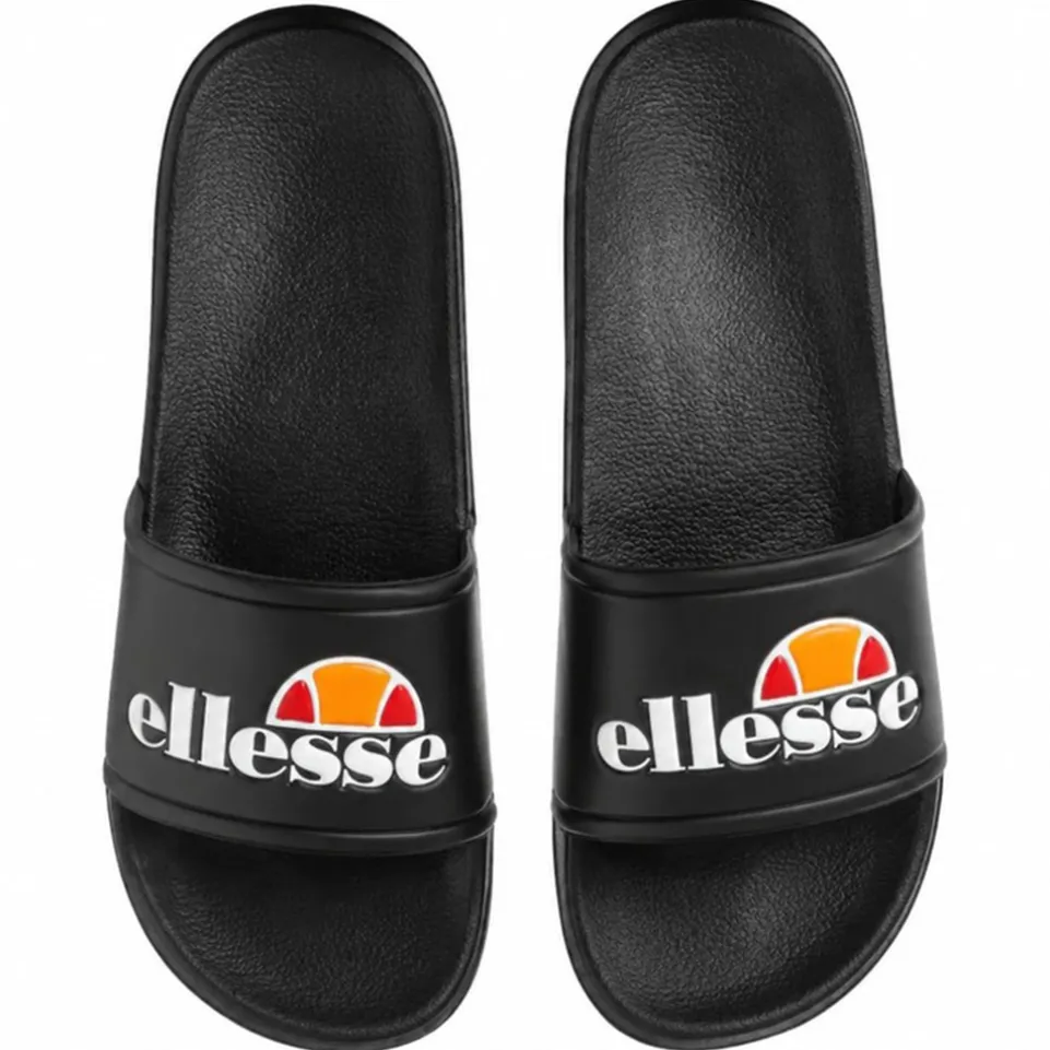 ellesse Slider Herren Badelatschen schwarz Adelaide-Black