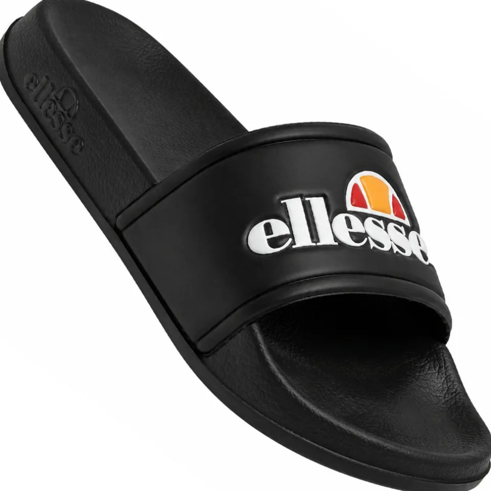 ellesse Slider Herren Badelatschen schwarz Adelaide-Black