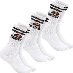 ellesse Vulloni Unisex Socken 3 Paar weiß SBSA3955-WHITE