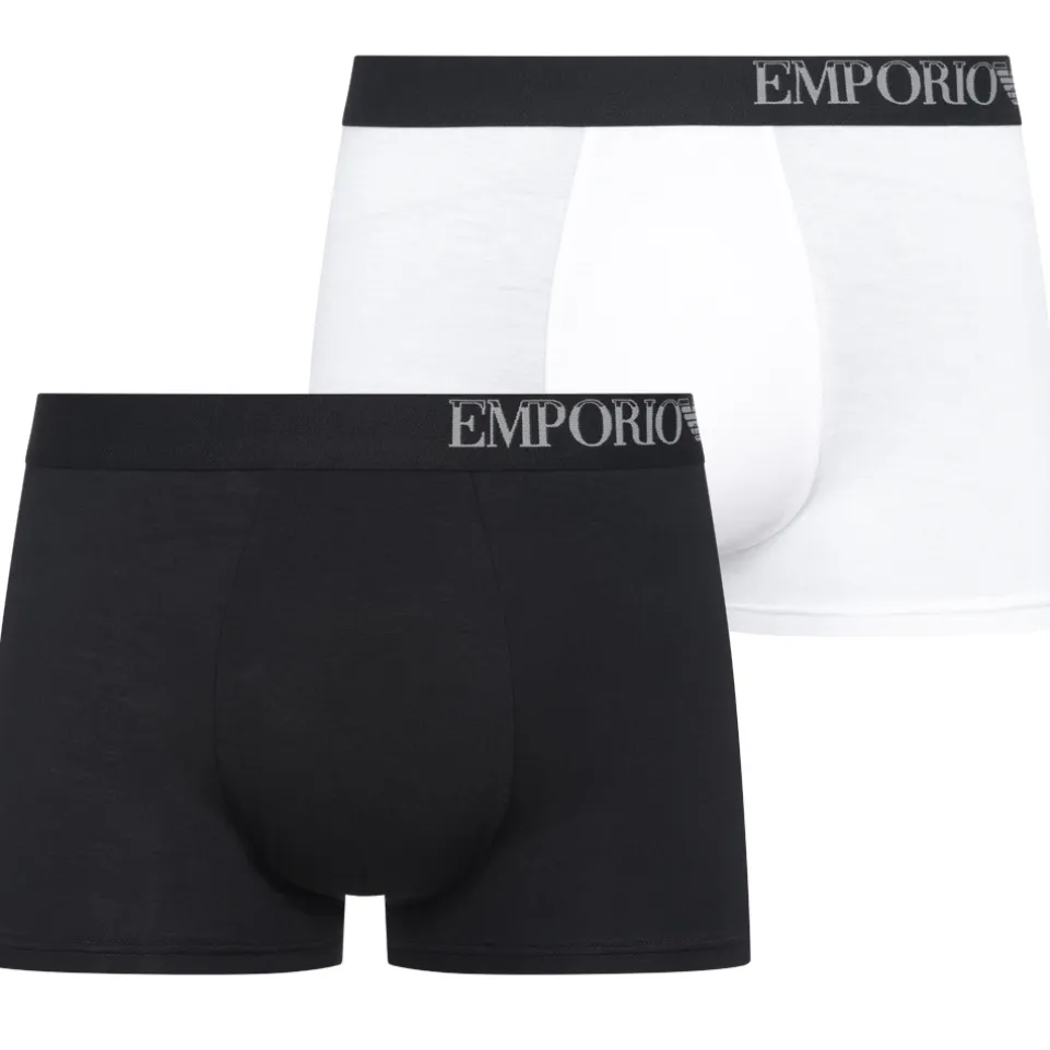 EMPORIO ARMANI Soft Touch Herren Boxershorts 2er-Pack 111210-4R733-22120
