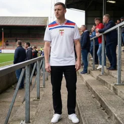 England "Retro History" JELEX Herren Trikot
